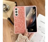 Fashion Leopard Print Phone Case for Samsung Galaxy Z Fold 6 Fold5 Z Fold 3 4 Z Flip 6 5 4 3 Ultra Thin Leather Shockproof Case