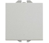 SIMON 270 | Conmutador pulsante 10 AX aluminio 20000201-093
