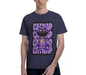 Catnap Cat Nap Poopy Time Oversized t-shirt New Streetwear O-Neck Cotton T shirt Y2k Top Clothing