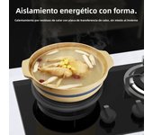 Heat Diffuser Plate Aluminum Alloy Food Defrosting Tray Kitchen Flame Guard Simmer Plate Double-Sided Non-Slip for Gas Stove