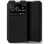 Funda Libro Soporte con Ventana para OnePlus Nord 2 5G color Negra