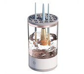 Limpiador de cepillo cosmético, limpiador de cepillo del maquillaje, rotación automática eléctrica, conveniente para todos los cepillos del maquillaje