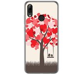 Tumundosmartphone Funda Gel Tpu para Huawei P Smart 2019 / Honor 10 Lite diseño Pajaritos Dibujos