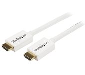StarTech.com - Cable de 5m HDMI con Ethernet CL3 - Cable HDMI Ultra HD para Instalaciones en Muro - Cable HDMI de Alta Velocidad HD3MM5MW
