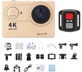 Ultra HD 4K Action Camera 720P/30FPS WiFi Underwater Cameras Waterproof Helmet Bicycle Video Recording Cameras Outdoor Sport Cam