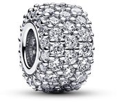Pandora Anillo en plata de ley Fila Triple Brillante en Pavé​ 792820C01 , para Mujer