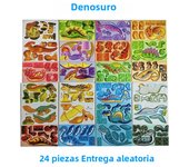12-24pcs/bag 3D Animals Foam Puzzle Educational Toys for Kids Birthday Party Favor Guest Gift Classroom Rewards Goodie Fillers