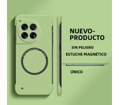 Ultra Thin Hard PC Magnetic Frameless Phone Case For Magsafe Oneplus 12 12R 11 11R 10T 10R 10 Pro Matte Color Solid Cover