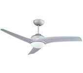 Bastilipo - Vera Titanio LED - Ventilador de techo LED con mando a distancia, Eficiencia energética A