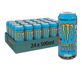 MONSTER ENERGY Ultra White Bebida energética sin azúcar,Mango Loco Bebida energética ,Original Bebida energética,Juiced Monarch,lata 24*500 ml