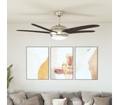 Ventilador Lámpara Techo Mando Distancia 3 Velocidades Color Blanco,  Marrón, y mas