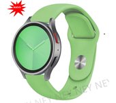 20mm Band For Samsung Galaxy Watch 4/5/6 44mm 40mm 5 Pro 45mm Silicone Bracelet correa Galaxy Watch 6 classic 47mm 43mm strap