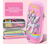 3D Kawaii Pencil Case EVA Large Capacity Waterproof Light Pencil Box for Student School Supply Stationery bag