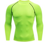 Men Running Compression Shirts Quick Dry Soccer Jersey Fitness Tight Sportswear Rash Guard Athletic Gym Sport Short Sleeve Shirt
