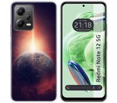 Funda Silicona para Xiaomi Redmi Note 12 5G diseño Tierra Dibujos