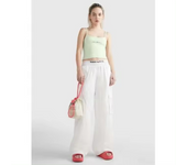 Tommy Jeans camiseta tirantes para mujer. Color menta