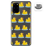 Tumundosmartphone Funda Gel Transparente para Samsung Galaxy S20+ Plus diseño Pato Dibujos