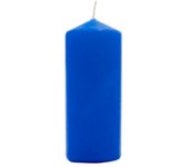 Tradineur - Vela taco con aroma a mar, velón de cera perfumada, larga duración: 25 horas, aromaterapia, decoración del hogar (Azul, Frescor Marino, 10,5 x 4,5 cm)