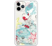 Funda original compatible con iPhone 11 Pro con un diseño de Bob Esponja Estrellitas