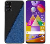 Tumundosmartphone Funda Gel Tpu para Samsung Galaxy M31s diseño Cuero 02 Dibujos