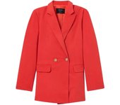 Abrigo Tiffosi  para mujer en color rojo
