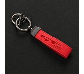 High Quality Suede Leather Keychain Key Rings For Kia GT Line Sportage Picanto K5 K3 Stonic Fashion Leather Keychain Accessories