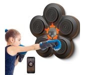 Entrenador de boxeo musical inteligente, máquina de boxeo de respuesta electrónica, bolsa de arena colgante de pared, Bluetooth, Equipo de Boxeo divertido