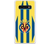Funda original compatible con Samsung Galaxy S10 Plus - Villarreal escudo fondo amarillo