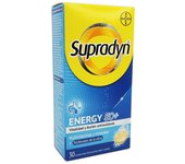 Supradyn energy 50+ sabor naranja 30 comprimidos efervescentes