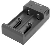 Cargador baterías cilíndricas de Ion-Litio 2 canales