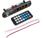 KEBIDU 9V 12V Car Radio Stereo MP3 WMA Decoder Board Audio Module USB TF Radio Bluetooth Wireless MP3 Player With Remote Control