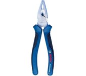 Bosch Professional - Alicates universales (longitud 180 mm, cromo vanadio, mango softgrip)