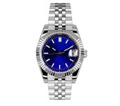 Top New Brand Tandorio Automatic Mechanical Watch Date Fluted Bezel Men NH35A Movt Suburst Dial 36mm 39mm Steel Case Glass Back