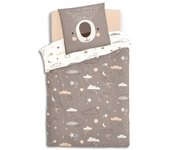 Atmosphera Créateur D'intérieur Juego De Cama Infantil Algodón Ositos 140x200cm Multicolor - Suavidad y Diseño Temático