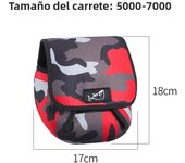 LINNHUE Reel Bag Waterproof Protective Cover For Spinning reel Baitcasting Reel Cast Drum Reel Storage Bag Fishing Rod Cover