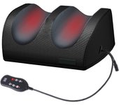 Shiatsu Foot Massager Machine Calf Ankle Massager Deep Kneading Massage for Relaxation Plantar Fasciitis Relief Heating Therapy