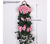 80cm Artificial Flowers Hanging Rose Vine Home Wedding Party Balcony Decor Outdoor DIY Garland Artificial Plants Fake Flower