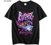 Bratz T Shirts Women Summer Street Oversized T-shirt Harajuku Y2k Tops Men Women Casual Cotton Short Sleeve Plus Size Tshirt