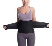 Postpartum Belly Band - C-section Belly Binder Wrap Abdominal Binder For Post Surgery Recovery - Girdle For Tummy-tuck - ya
