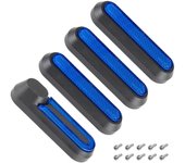 Electric Scooter New Wheel Cover Hub Cap Protective Shells Reflective Stickers for Xiaomi Mi 1S Pro 2 M365 Scooter Accessories