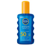 Nivea Protege & Refresca loción solar invisible SPF-50 spray 200 ml extra resistente al agua aceite
