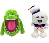 Marshmallow Man and Slimer stuffed Vintage Ghostbusters 3 Stay Puft Plush Bank Sailor stuffed Plush Toy Dollhristmas Gift 20CM