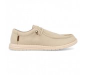 Zapatillas casual hombre Naval beige