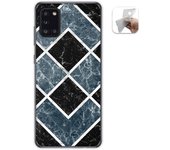 Tumundosmartphone Funda Gel Tpu para Samsung Galaxy A31 diseño Mármol 06 Dibujos