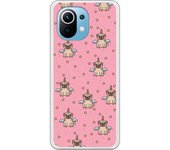 Funda compatible con Xiaomi Mi 11 - Be Unique Funda Gel perrocornio