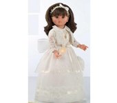 BERBESA MUÑECA COMUNION 40CM FANY HABLADORA CON VELA 4612V MUÑECAS