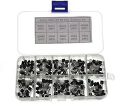 20 unids X10 tipos NPN PNP Power Transistor Kit Box BC337 2N2222 S8050