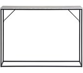 Consola Vita, Metal, Marrón, 26x110x80 cm