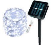Navidad 2024 Solar Powered Copper Wire Led String Lights Fairy Garland Christmas Tree Decorations for Home Wedding Party Decor