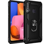 Shockproof Armor Magnetic Case For Samsung Galaxy A10 A20 A30 A50 A70 A20E A12 A21S A51 A71 A6 A8 A9 Plus 2018 Metal Ring Case